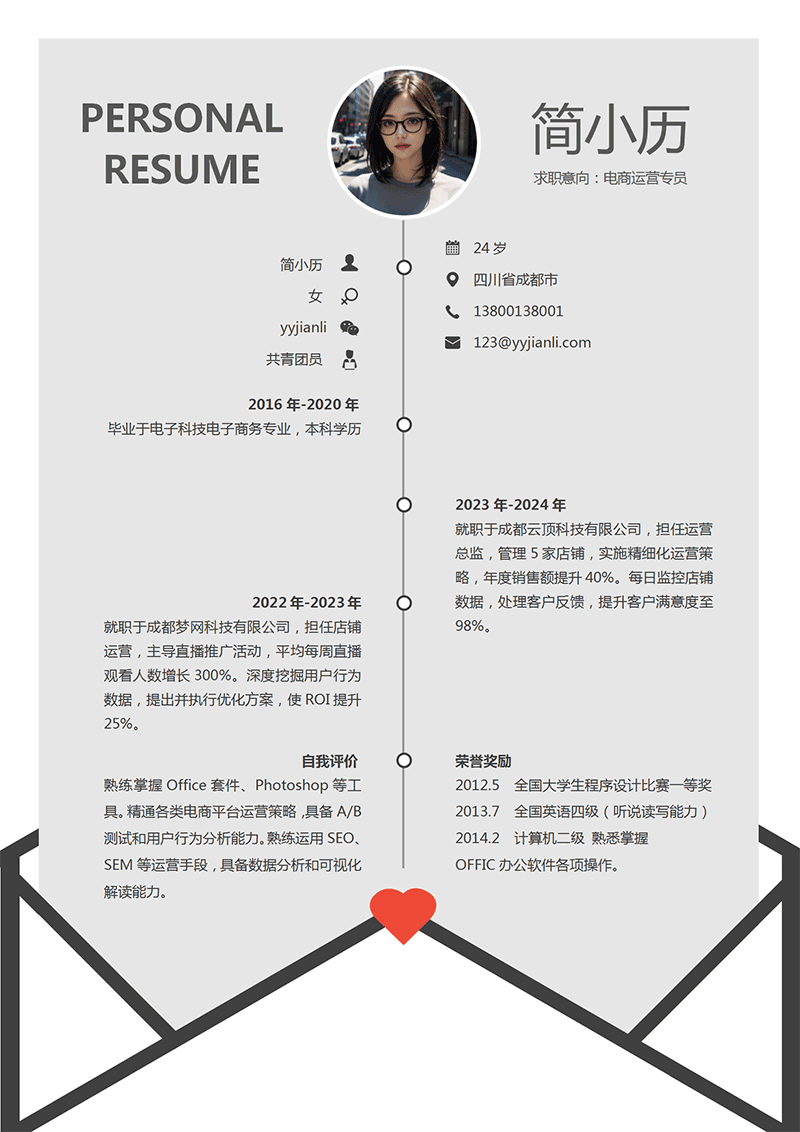 电商运营专员简历模板_01.png